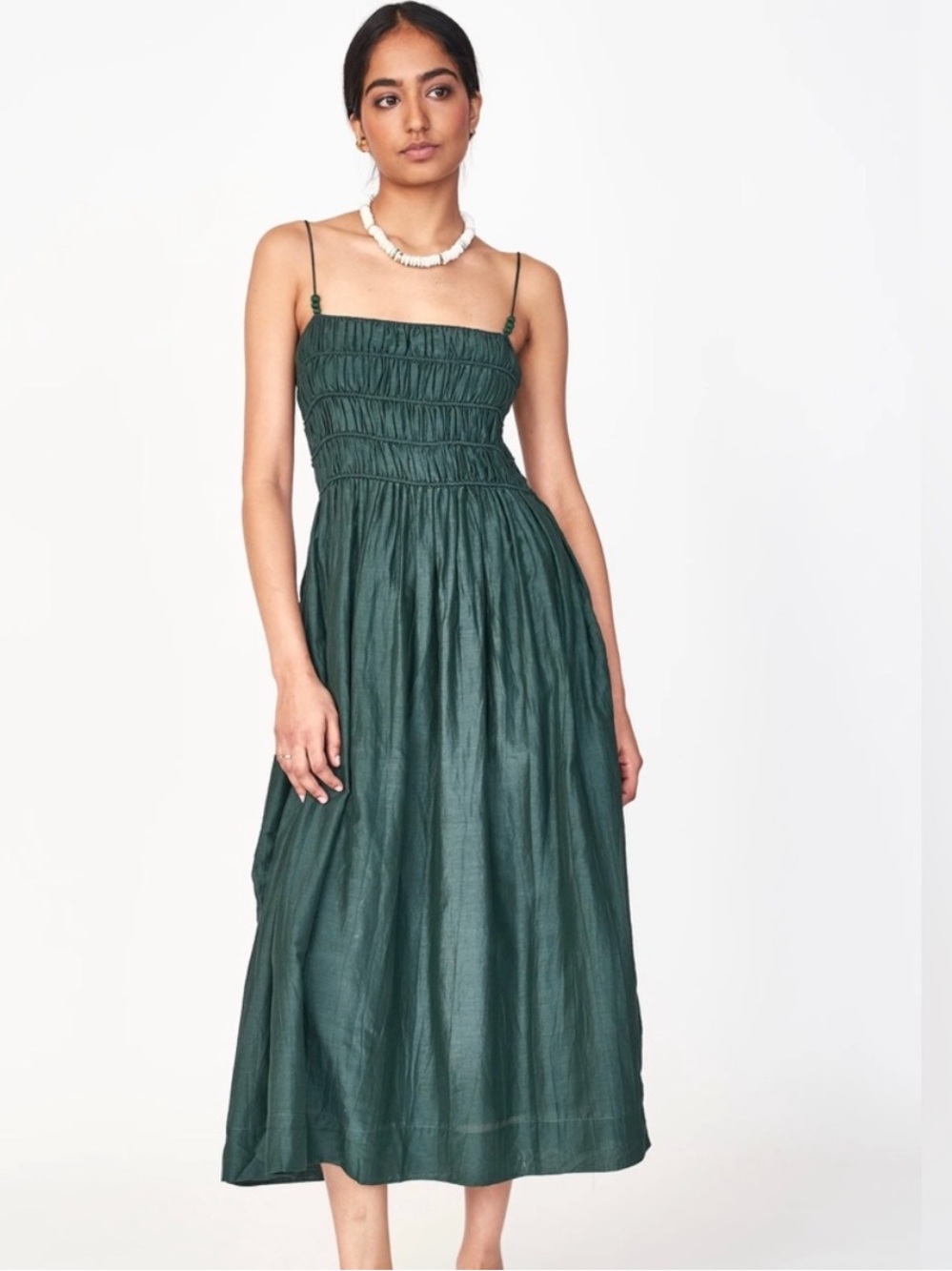 MIRTH | Puglia Silk Blend Dress